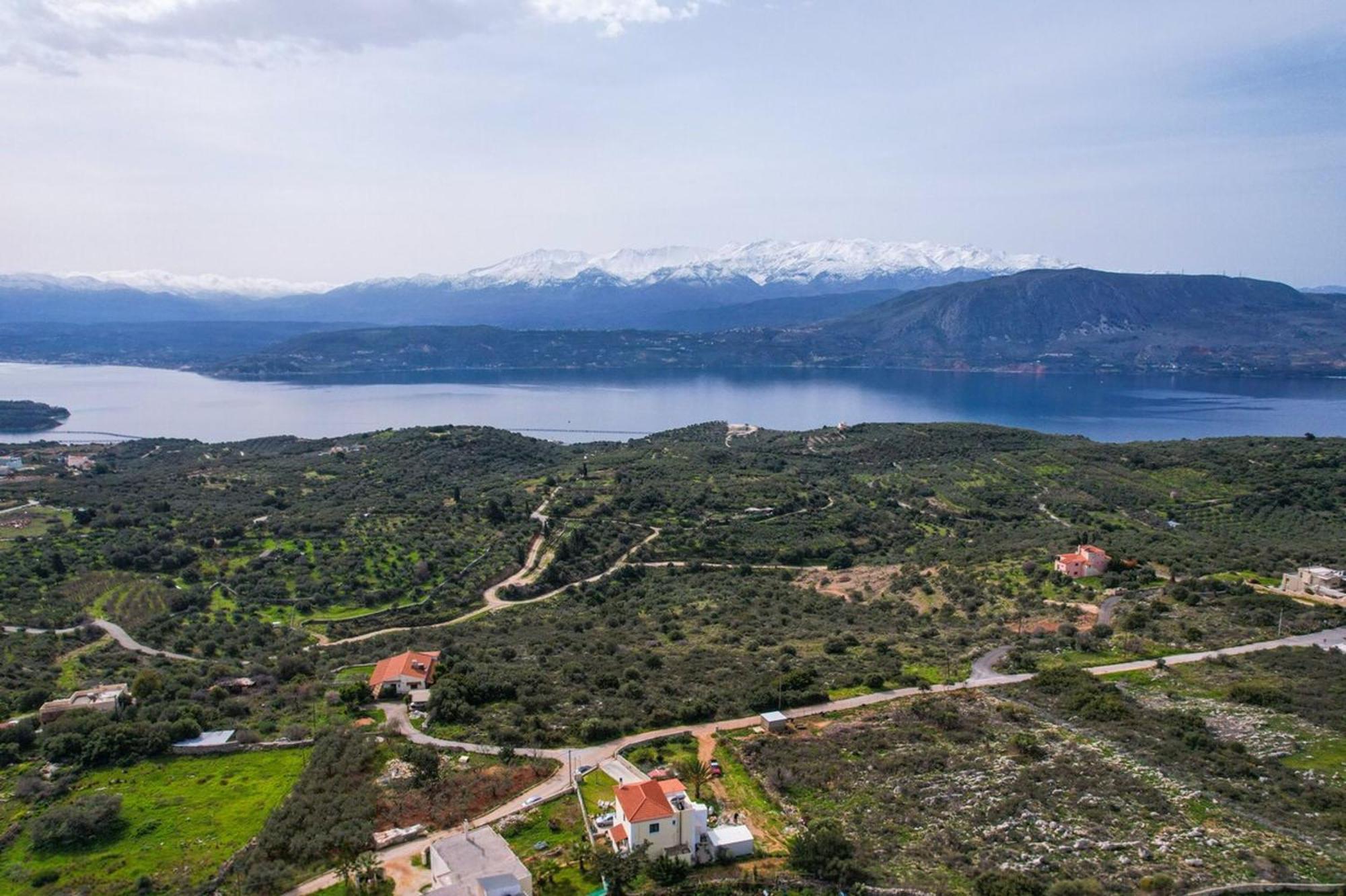 Villa Aitheras With Sea Views And Garden Stérnai 외부 사진